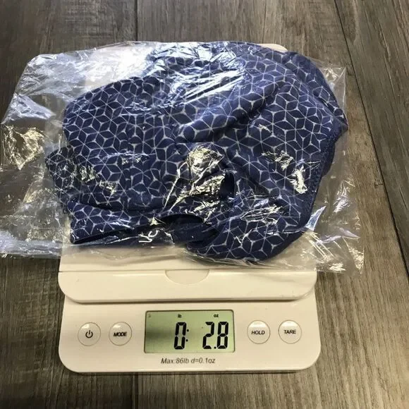 Avenue Body Womens Underwire Bra Blue Geometric Pattern Size 38C - Picture 9 of 9